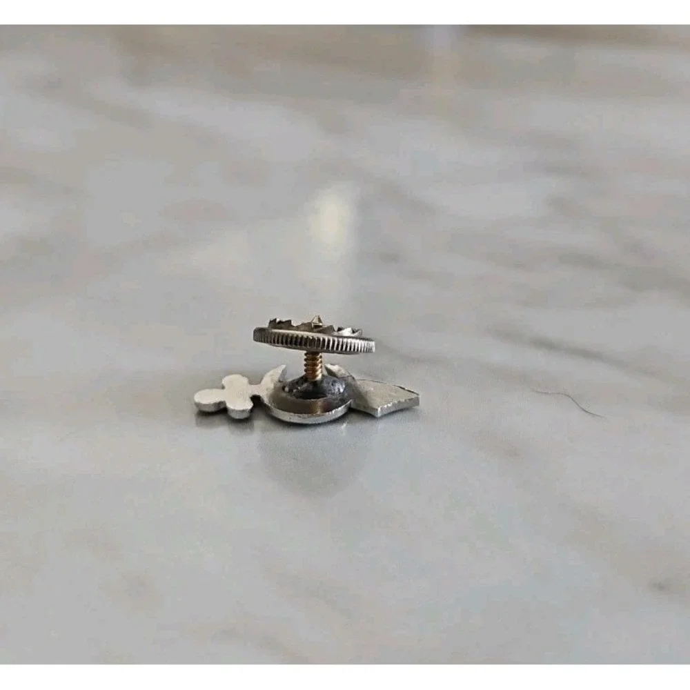 Vtg Freemason Masonic Shriner Logo Silver Tone Lapel Pin